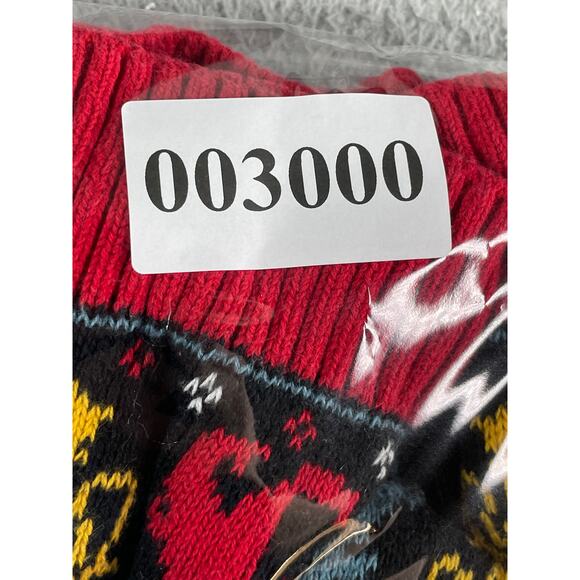 Game of Thrones Christmas Sweater Mens Small Black Knit Pullover Realm Westeros - Picture 7 of 7